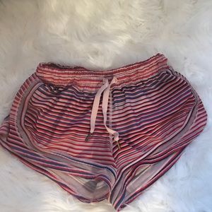 LuLu Hotty Hot Striped Shorts